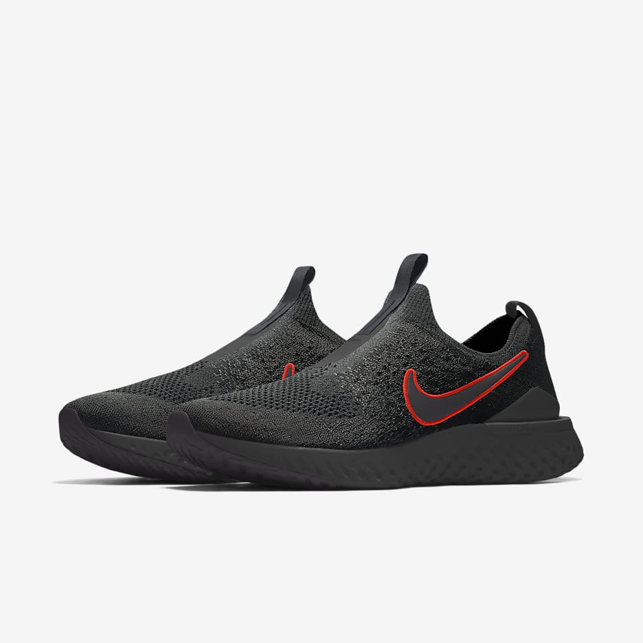 Nike Epic Phantom React Flyknit By You Custom Men s Running Shoe. Nike